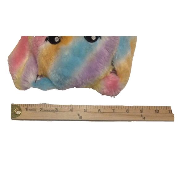 Build A Bear Bunny Rabbit Rainbow Pastel Stuffed Toy Plush 17” Tie Dye - Picture 7 of 7